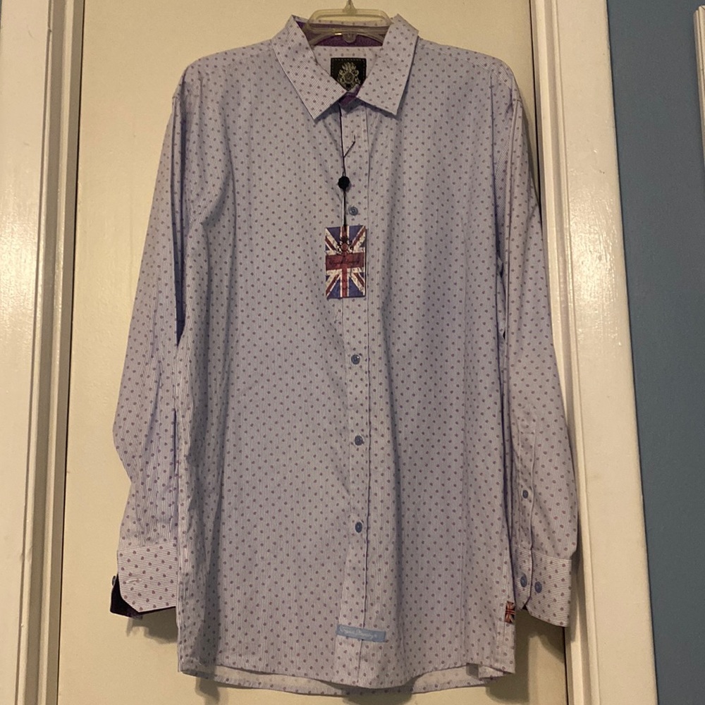 Printed Men’s Button Down